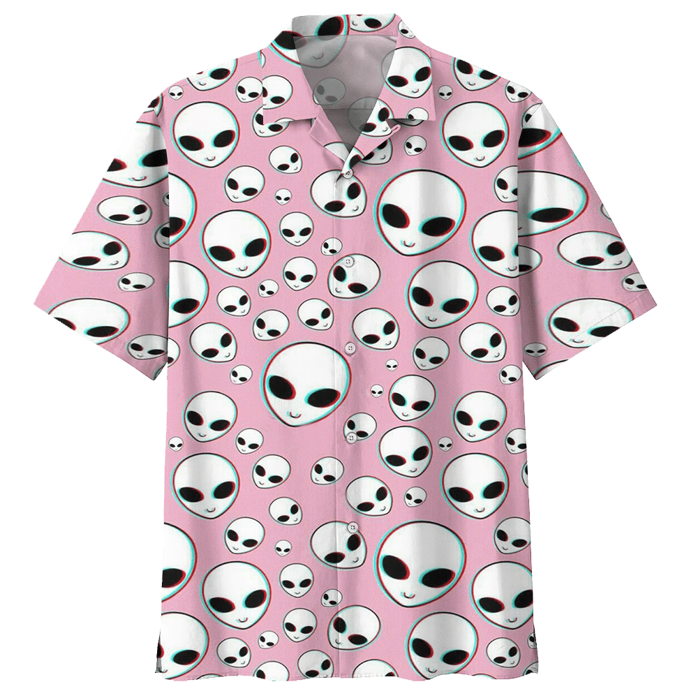 Alien Pink Unique Design Unisex Hawaiian Shirt For Men And Women Dhc17063120