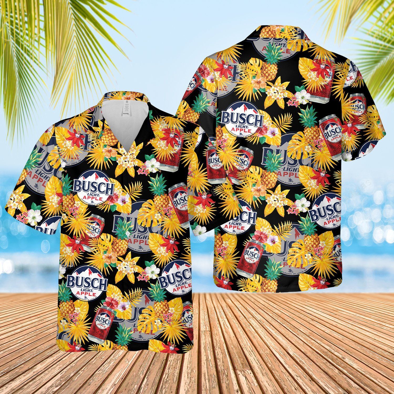 BLA Tropical Summer Beach, Beer Lovers Hawaiian Shirt