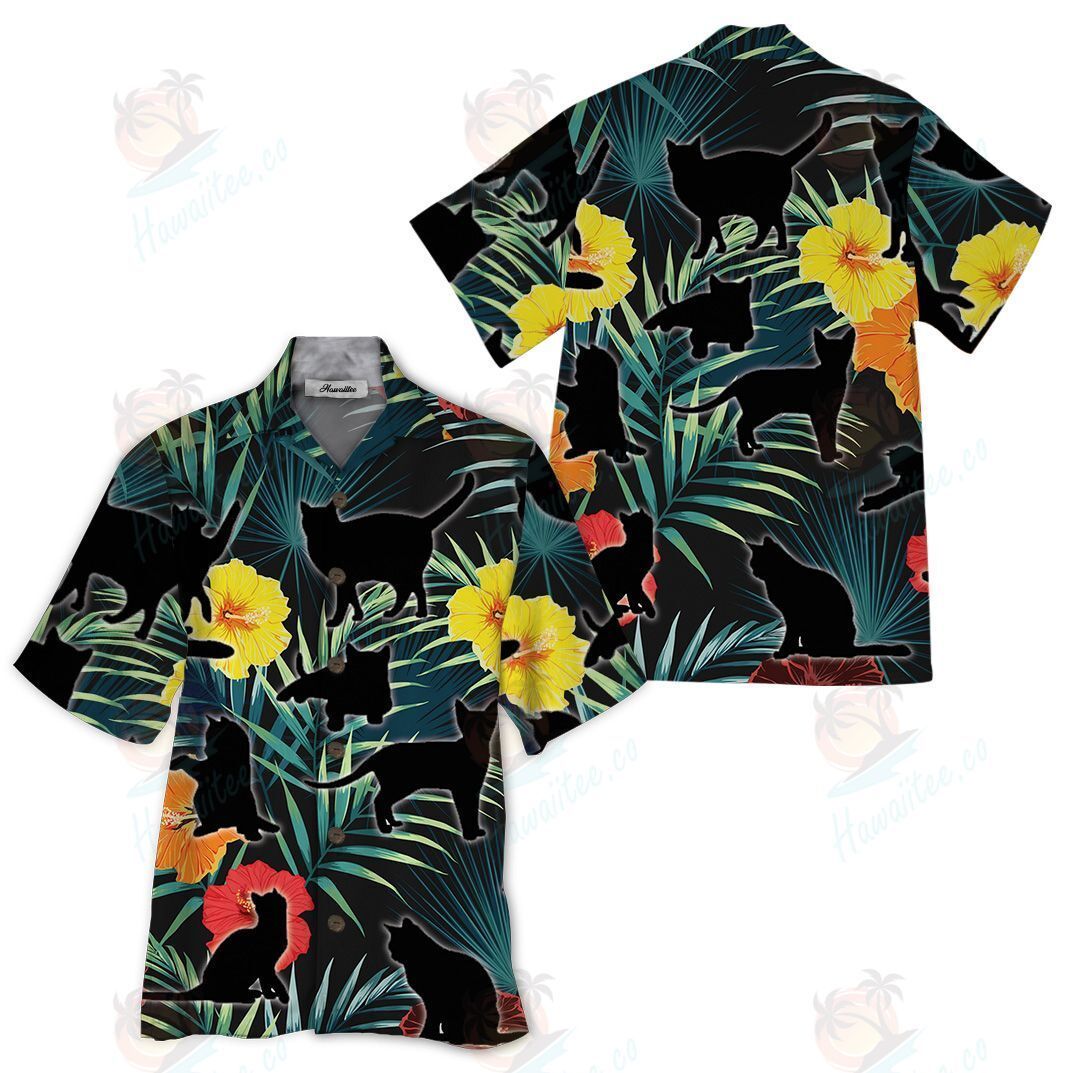 Black Cat Colorful Awesome Design Unisex Hawaiian Shirt For Men And Women Dhc17062265 Black Cat Colorful Awesome Design Unisex Hawaiian Shirt For Men And Women Dhc17062265