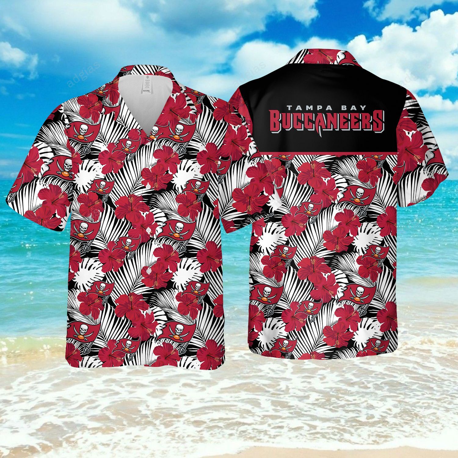 Buccan Hawaiian Summer Hawaii Pattern Shirt