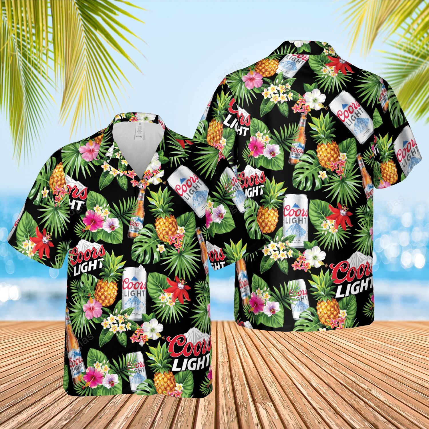 CLB Aloha Hawaii Style Summer Hawaiian Shirt