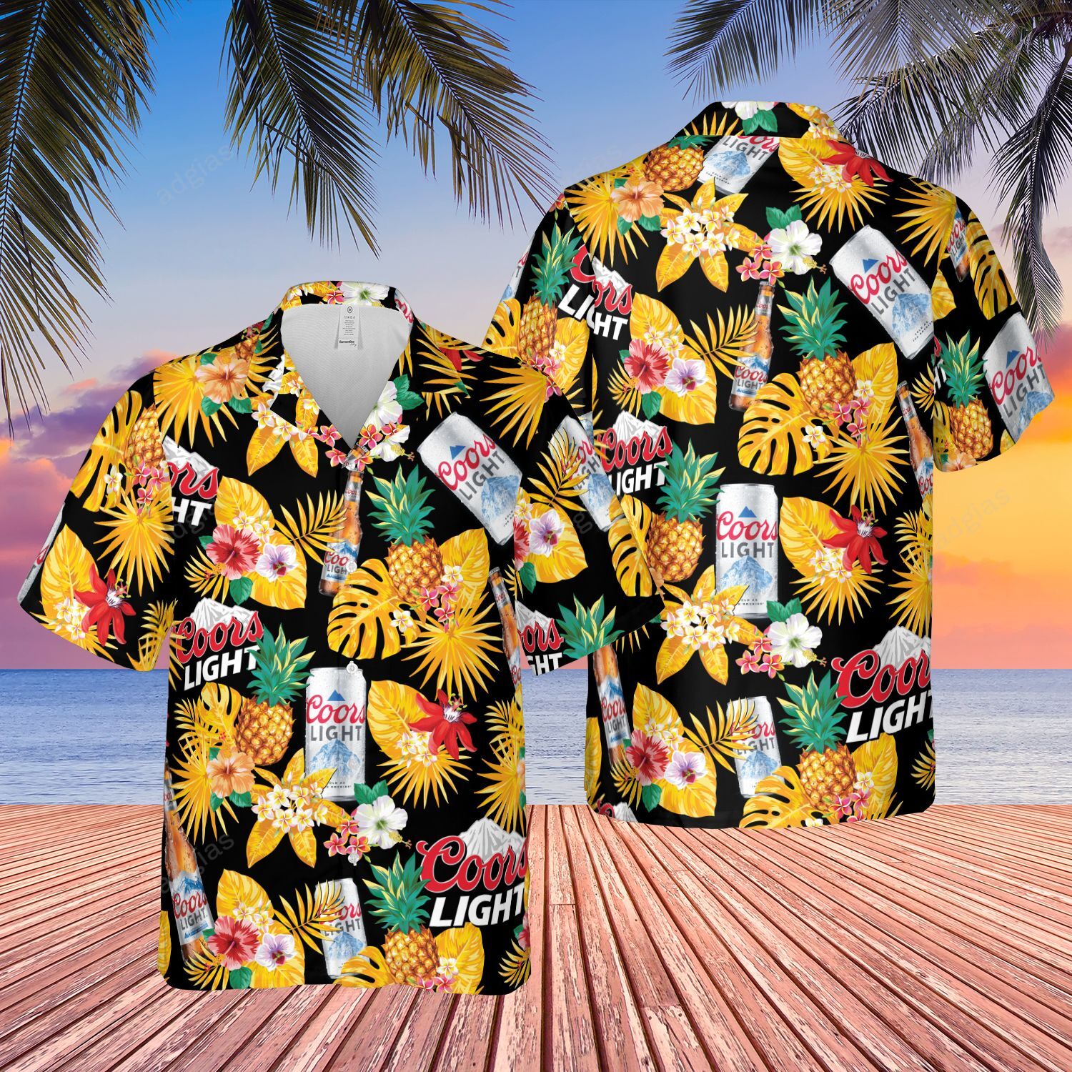 CLB Tropical Beach Hawaii Style Hawaiian Shirt