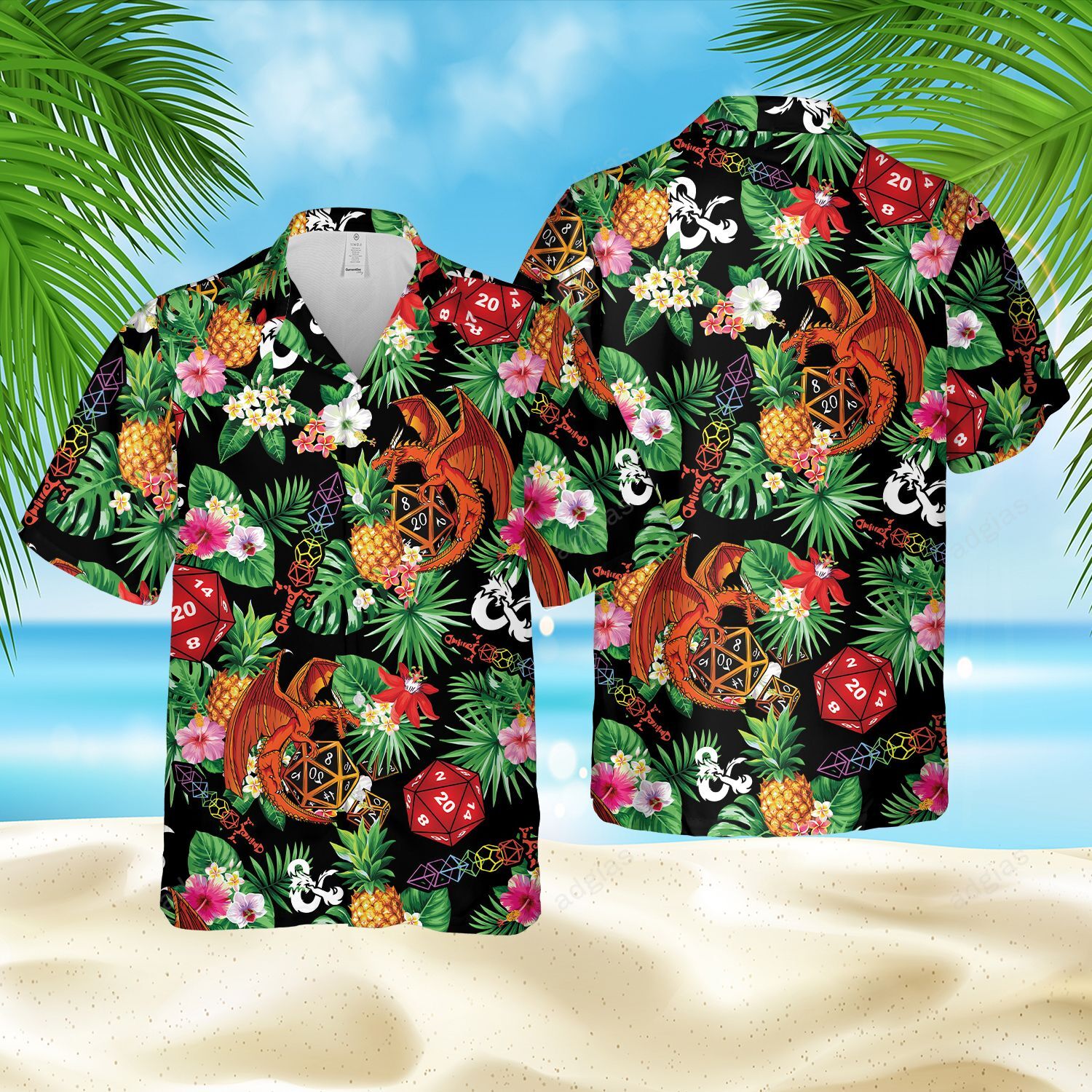 DDG Aloha Hawaii Style Hawaiian Shirt