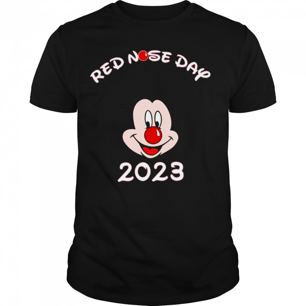 Disney Mickey Red Nose day 2023 shirt