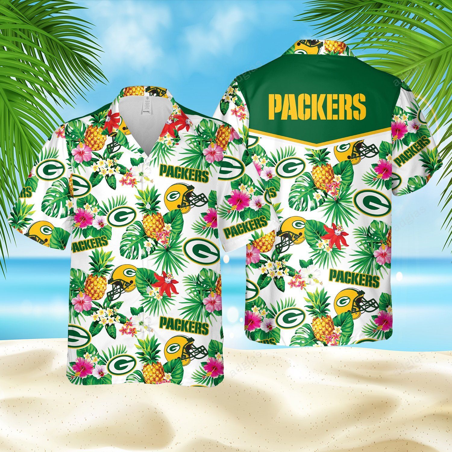 GBP Aloha Hawaii Style Hawaiian Summer Shirt