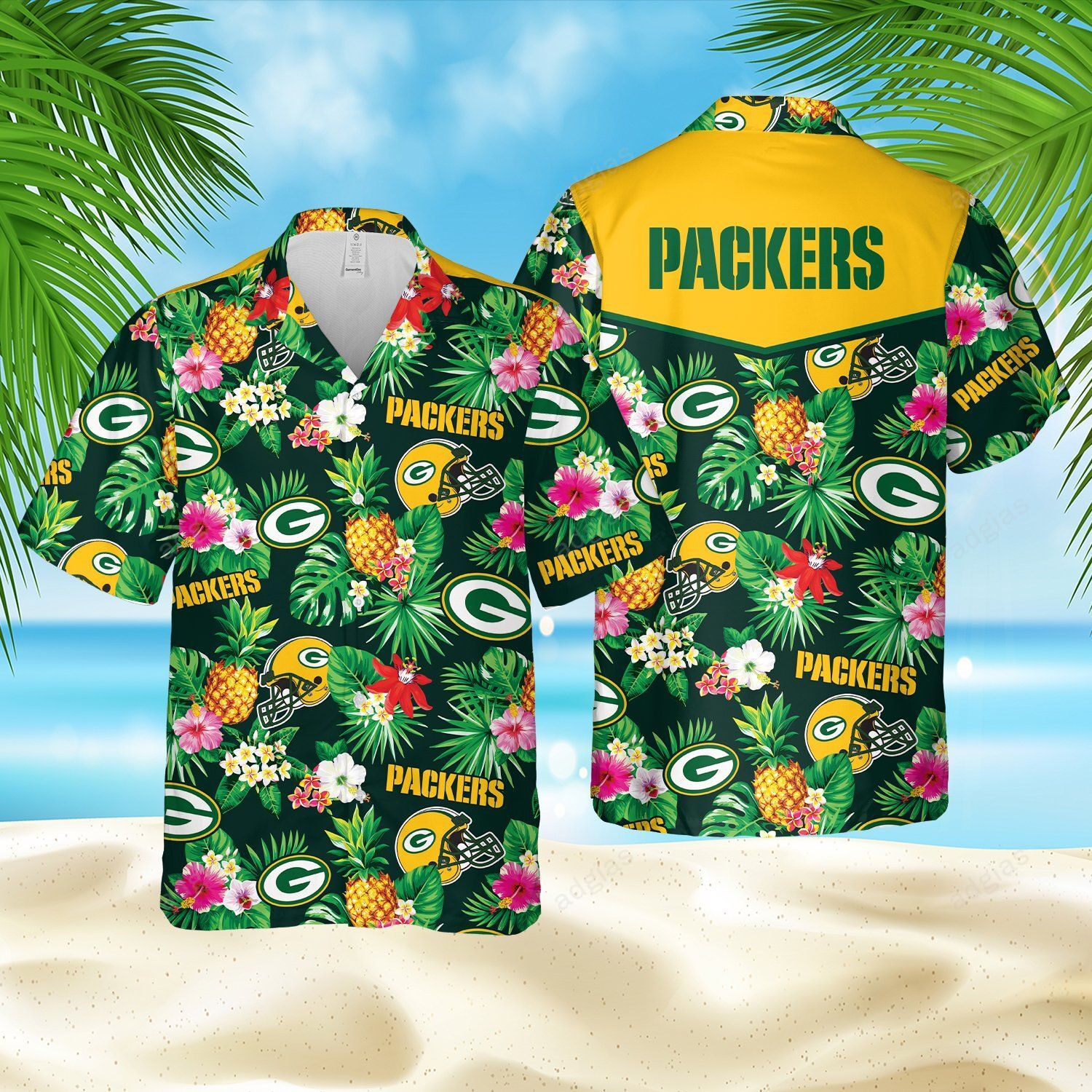 GBP Summer Beach Hawaiian Shirt