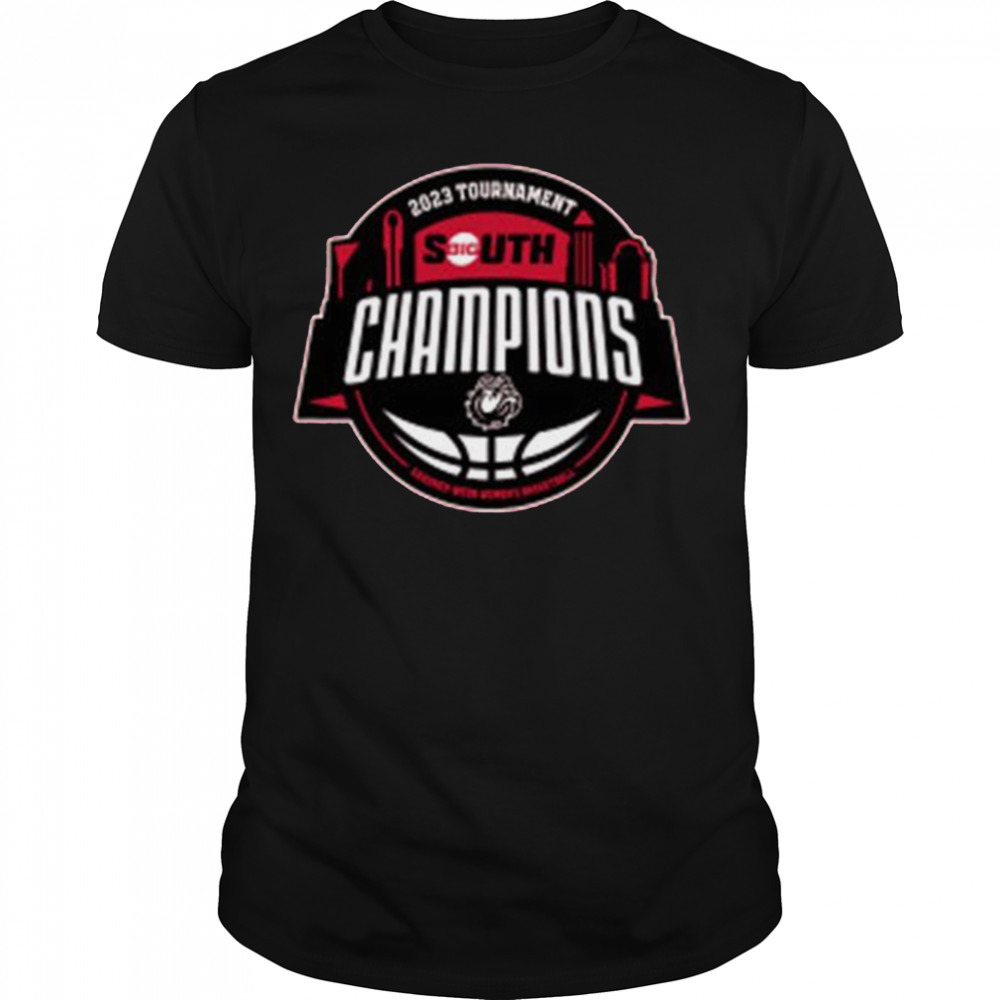 Gardner-Webb Bulldogs 2023 W Basketball Big South Tournament Champions shirt
