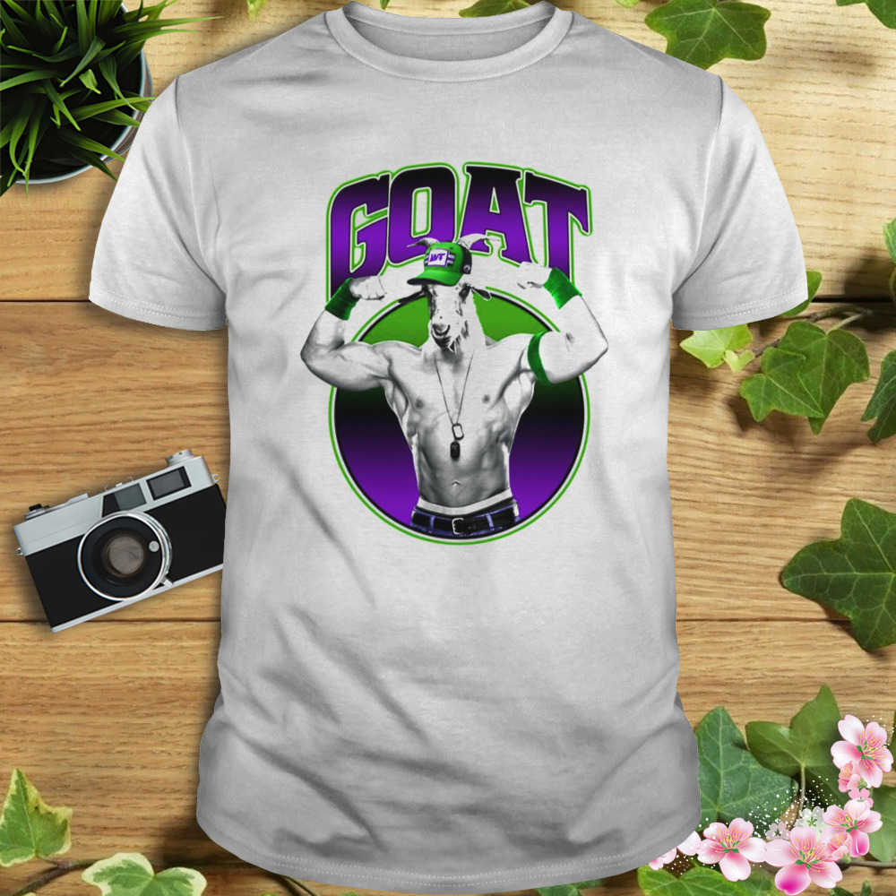 Goat Green And Purple Wwe Wrestling shirt