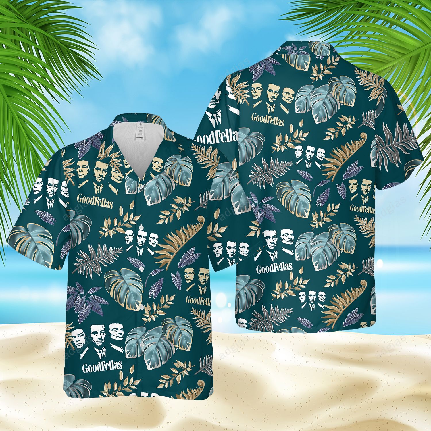 Good Hawaiian Hawaii Pattern Short Sleeve Shirt