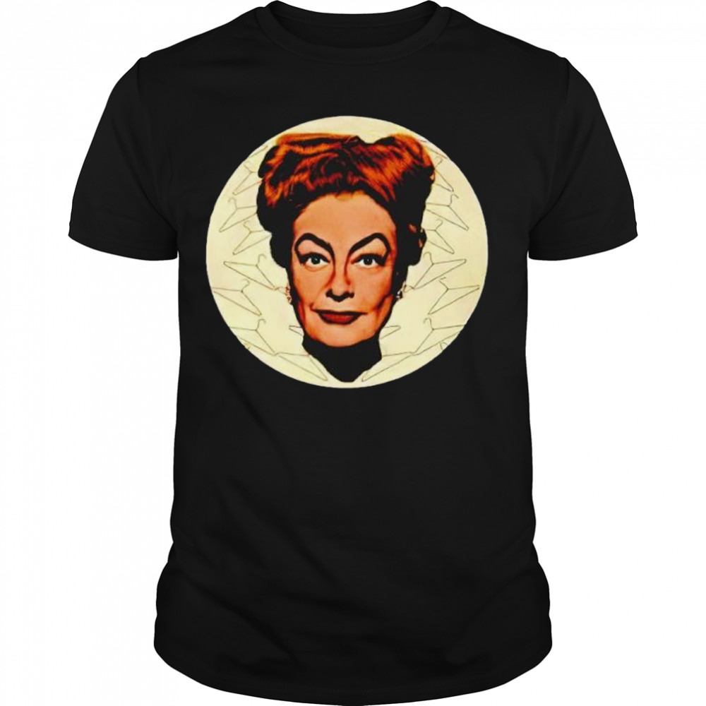 Joan Crawford no wire hangers shirt