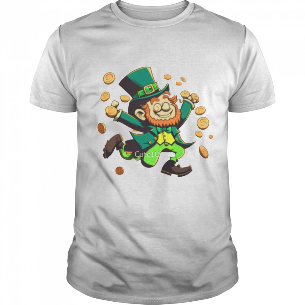 Leprechaun Griddy Dance Funny St Patrick’s Day shirt
