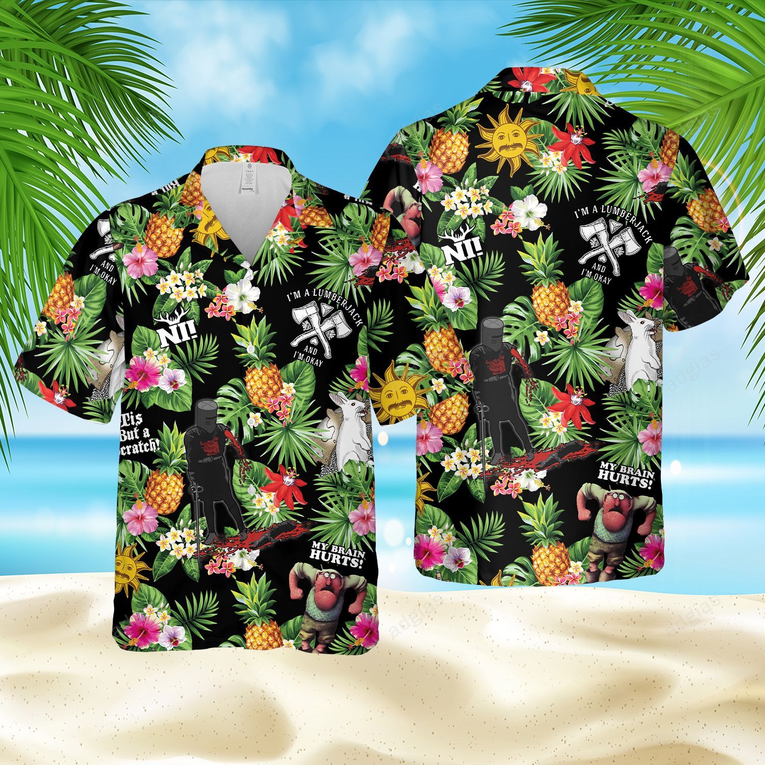 MP69 Hawaii Style Hawaiian Shirt