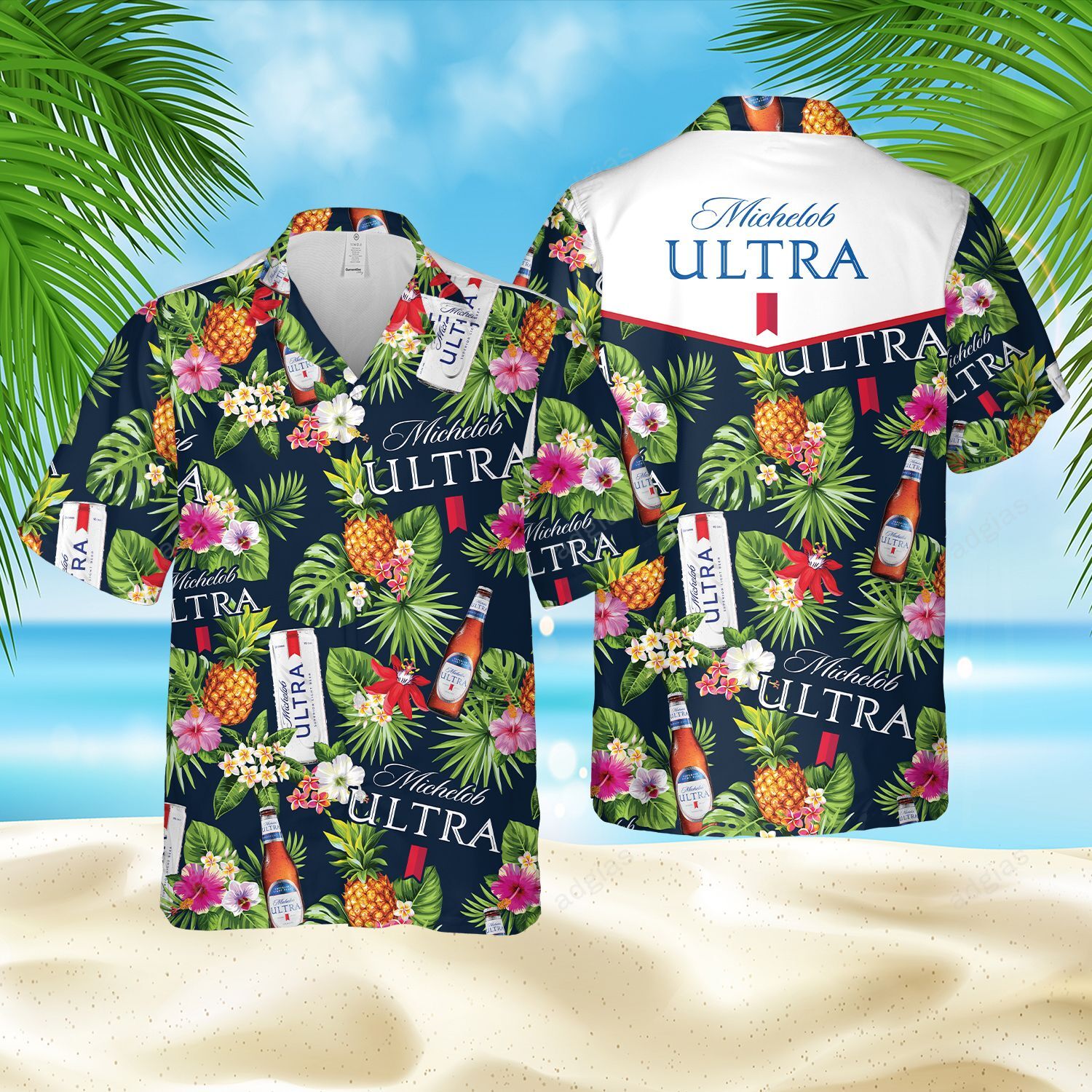 MUB Summer Beach Hawaiian Shirt
