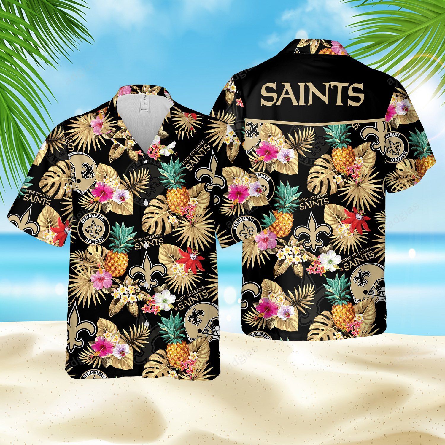 NOS Sport Fans Hawaii Style Hawaiian Shirt