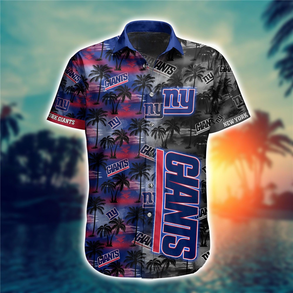 New York Giants Hawaiian Aloha Shirt Gift - Bring Your Ideas