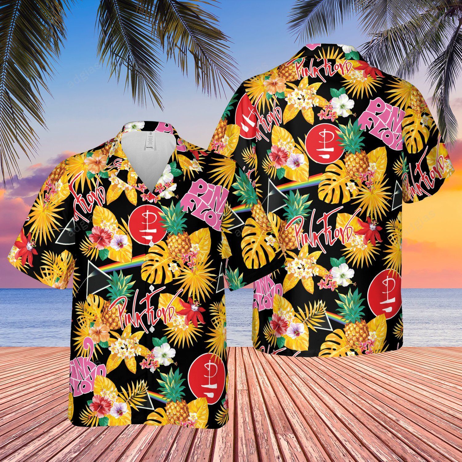 PFB Tropical Hawaii Beach Hawaiian Shirt