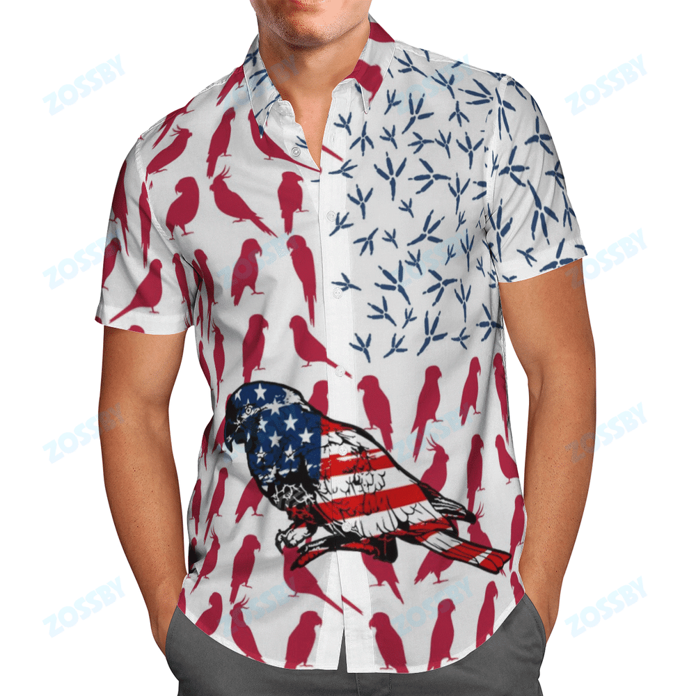 Parrot Flag Ameriacan White Awesome Design Unisex Hawaiian Shirt For Men And Women Dhc17062389 Parrot Flag Ameriacan White Awesome Design Unisex Hawaiian Shirt For Men And Women Dhc17062389