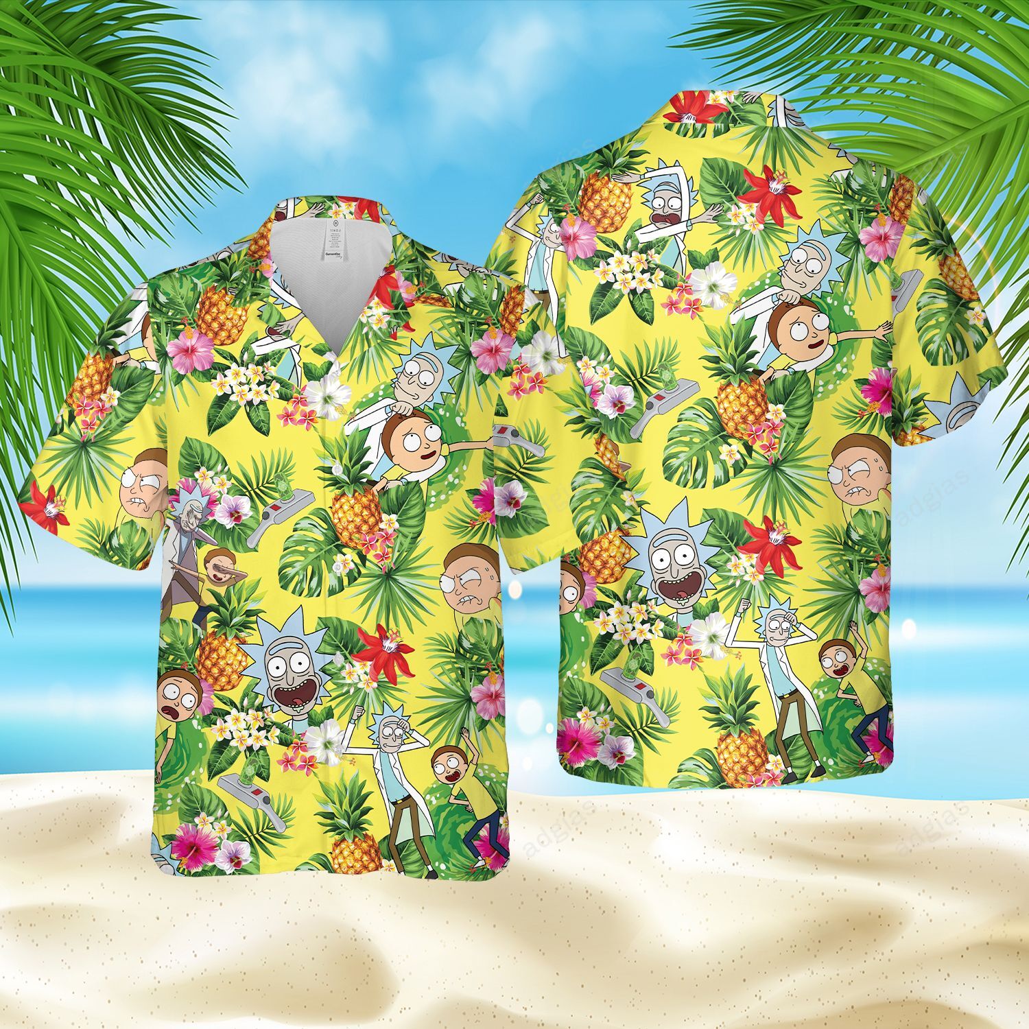RAM Summer Hawaiian Shirt Beach Outfit