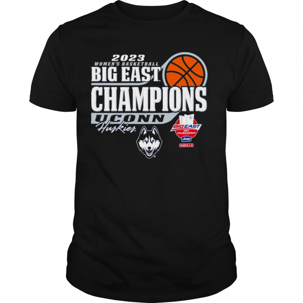 2023 Big East Women’s Basketball Champions UConn Huskies Shirt