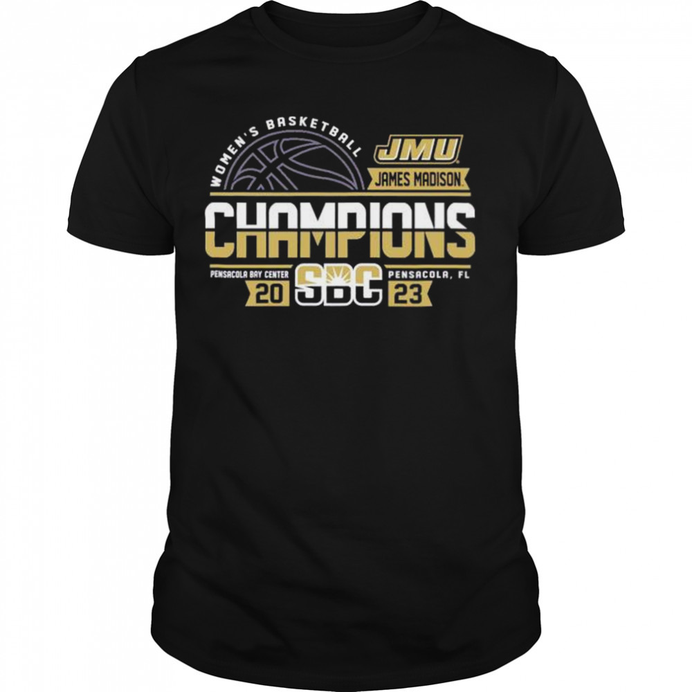 2023 Sun Belt Women’s Basketball Champions James Madison Dukes Shirt