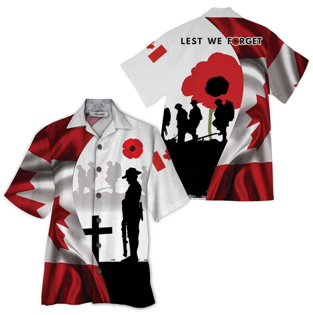 Canada Veteran Colorful Amazing Design Unisex Hawaiian Shirt For Men And Women Dhc17062282