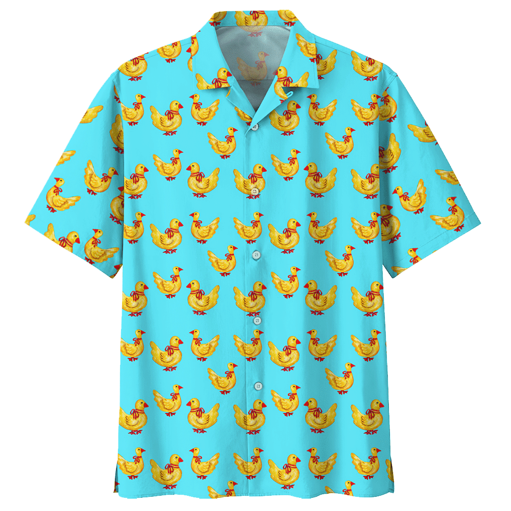 Duck Blue Unique Design Unisex Hawaiian Shirt For Men And Women Dhc17062495