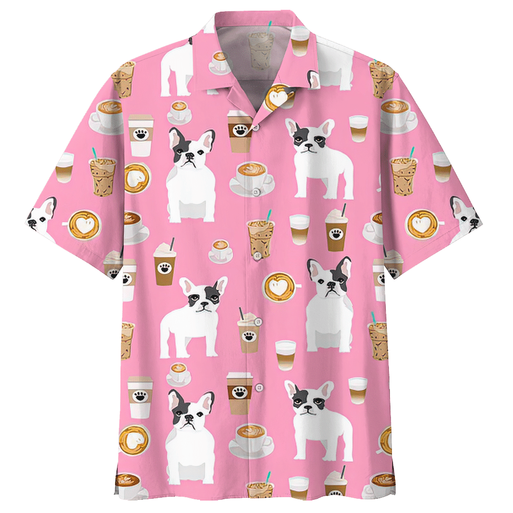 French Bulldog Pink Awesome Design Unisex Hawaiian Shirt For Men And Women Dhc17063073 French Bulldog Pink Awesome Design Unisex Hawaiian Shirt For Men And Women Dhc17063073