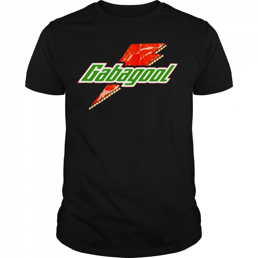 Gabagool lighting logo shirt