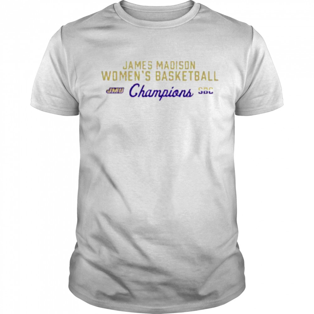 James Madison women’s Basketball SBC Champions 2023 shirt