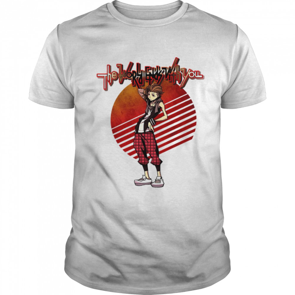 Japanese Neo The World Ends With You Fret shirt