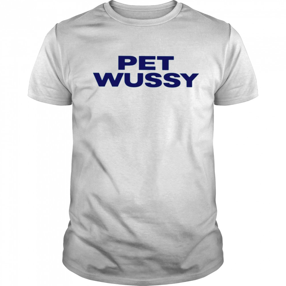 K. michelle wearing pet wussy T-shirt
