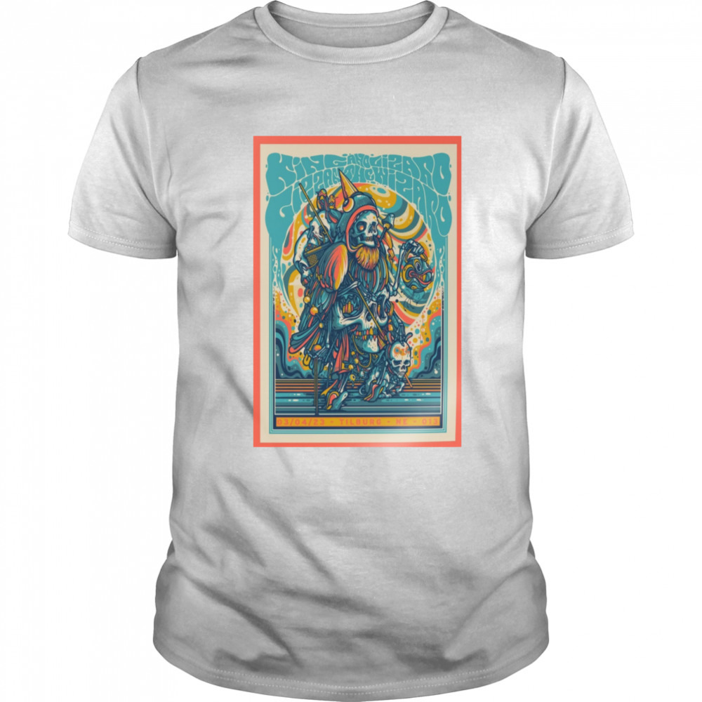 King Gizzard And The Lizard Wizard March 4 2023 Tilburg Netherlands Poster shirt