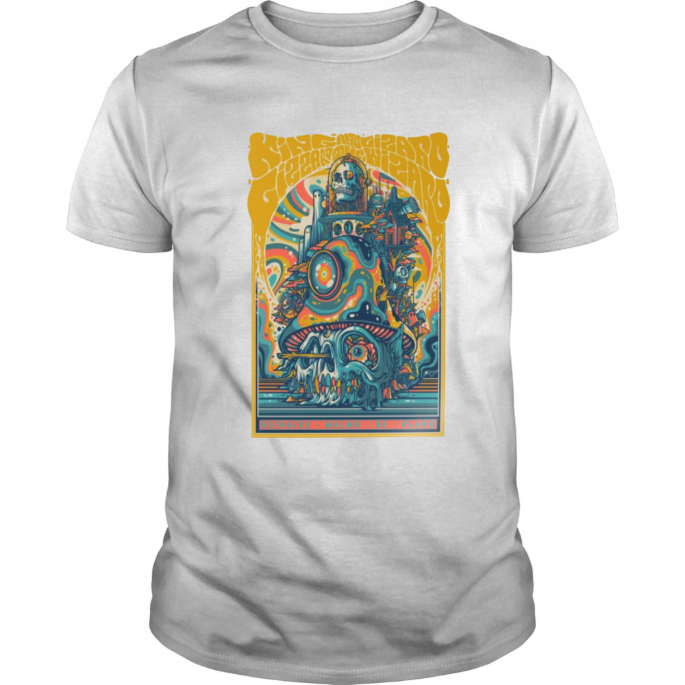 King Gizzard And The Lizard Wizard March 6 2023 Malmo Sweden Poster shirt