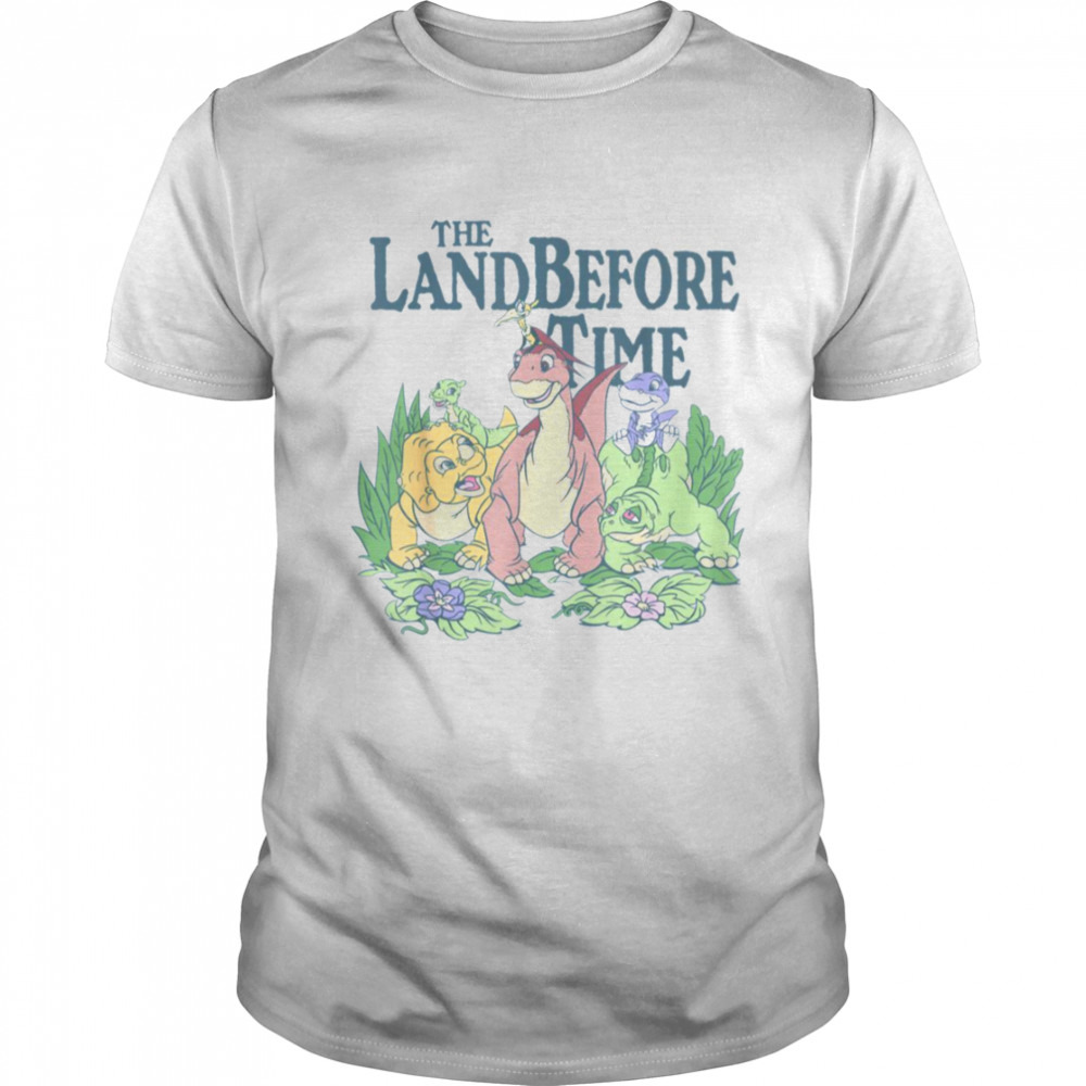 Land Before Time Pastel Dinosaur Friends shirt
