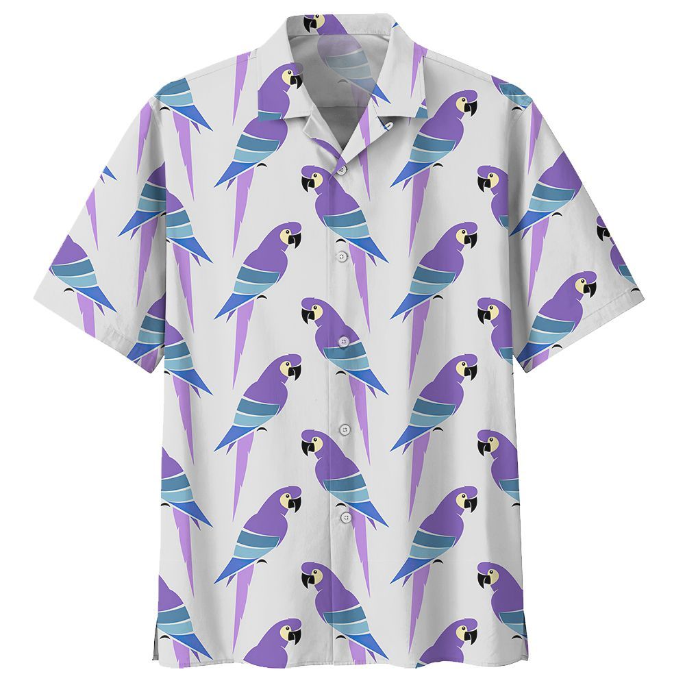 Parrot Purple Unique Design Unisex Hawaiian Shirt For Men And Women Dhc17062987