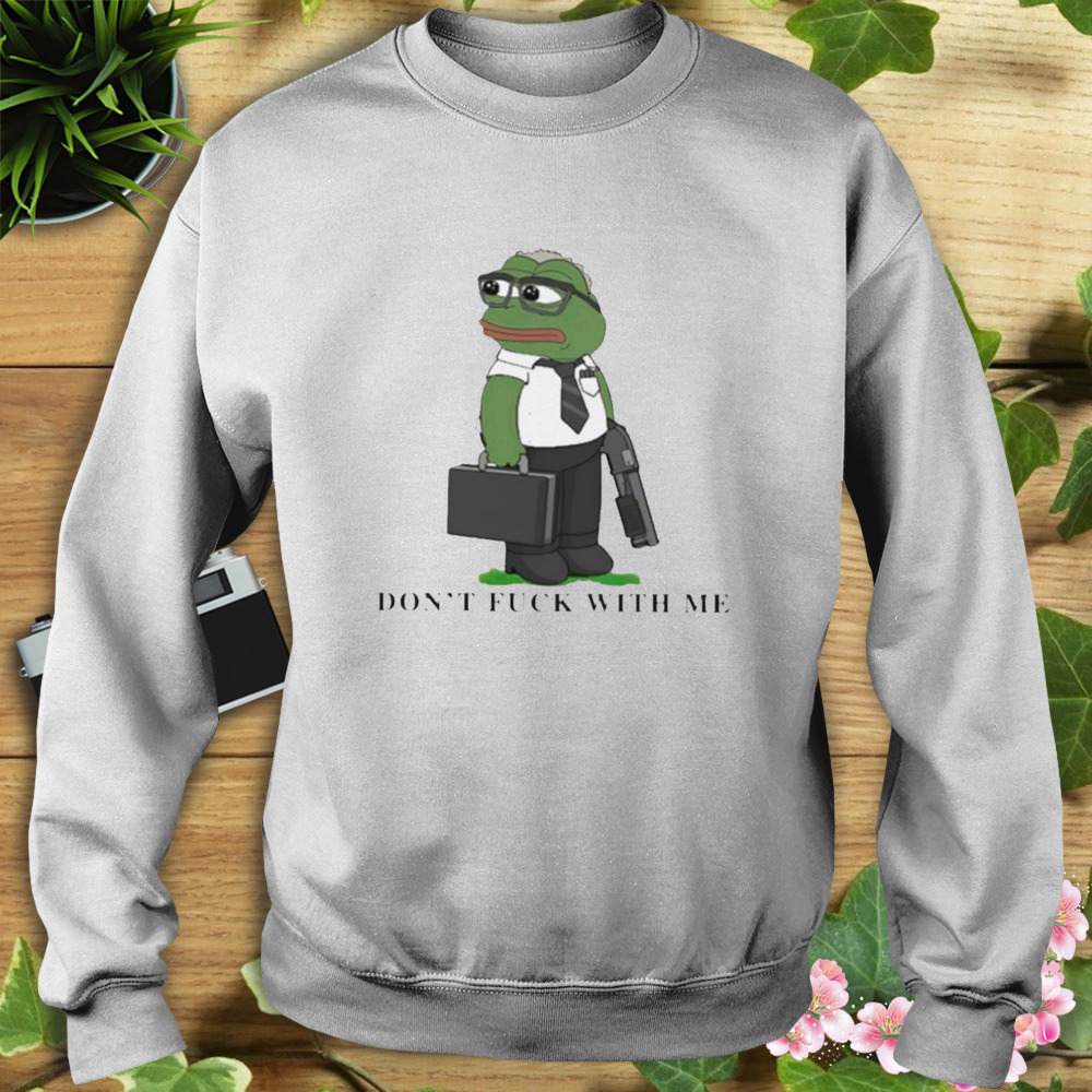 tijger Pretentieloos Bij elkaar passen Pepe the frog don't fuck with me T-shirt - Wow Tshirt Store Online