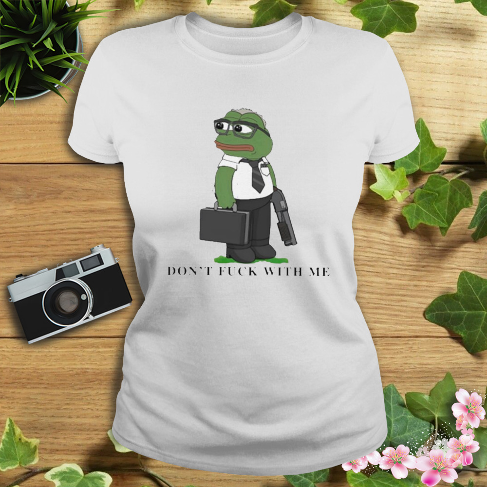 Zeggen schot barst Pepe the frog don't fuck with me T-shirt - Store T-shirt Shopping Online