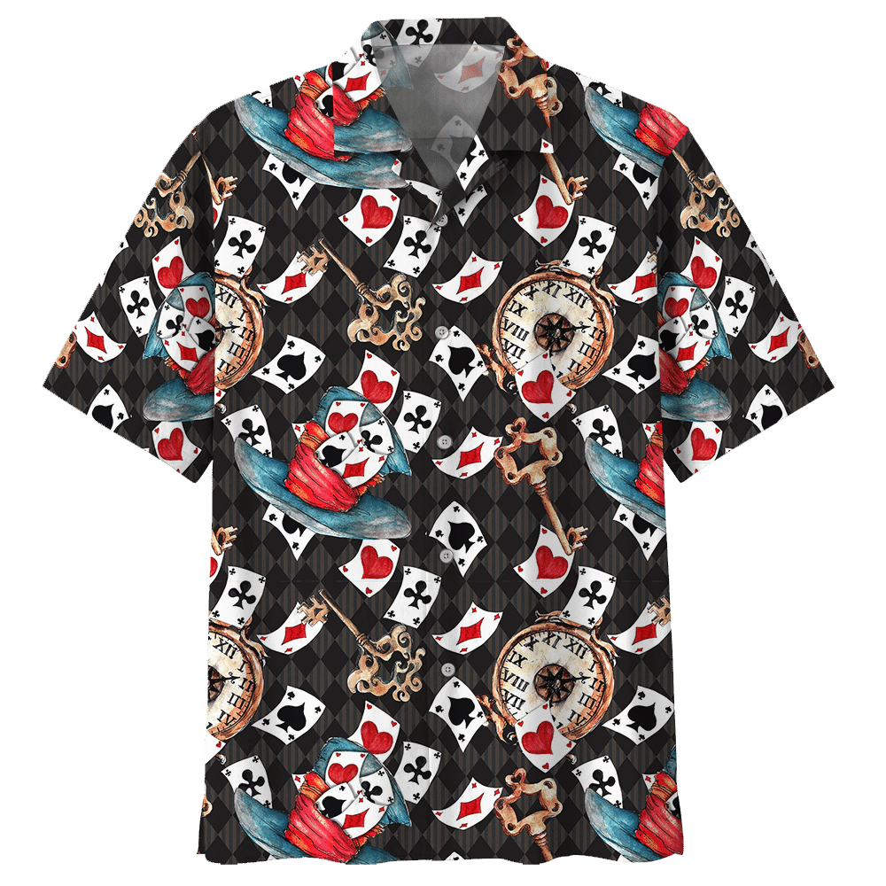 Poker Balck High Quality Unisex Hawaiian Shirt For Men And Women Dhc17062853