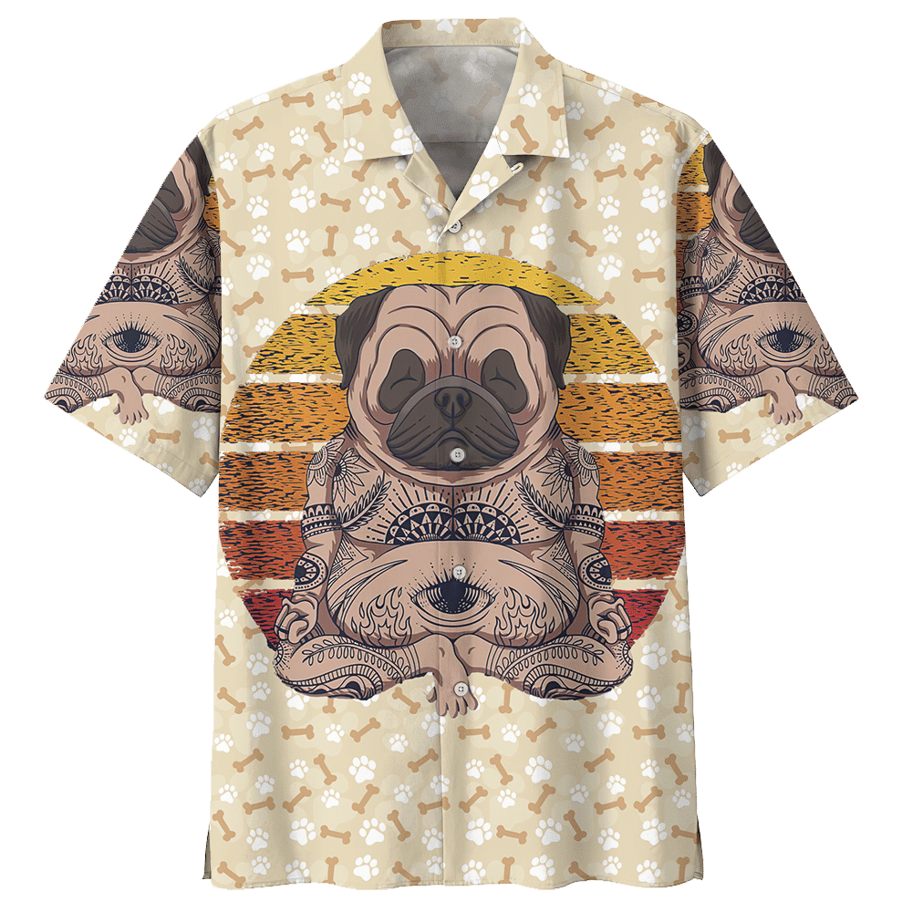 Pug Tan Nice Design Unisex Hawaiian Shirt For Men And Women Dhc17063092