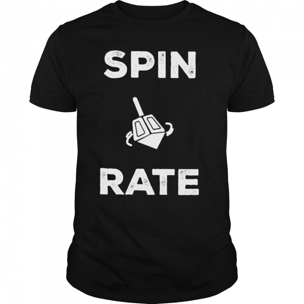 Rob bradford spin rate Israel baseball T-shirt
