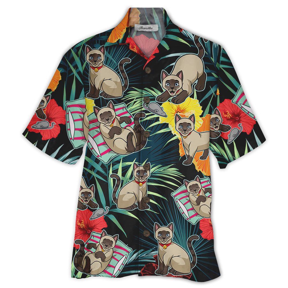 Siamese Cat Colorful Unique Design Unisex Hawaiian Shirt For Men And Women Dhc17062271 Siamese Cat Colorful Unique Design Unisex Hawaiian Shirt For Men And Women Dhc17062271