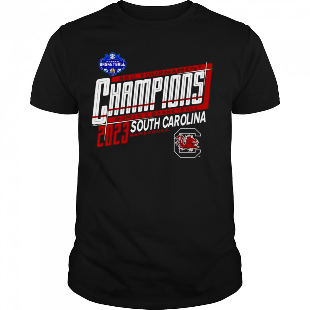 South Carolina Gamecocks 2023 SEC Women’s Basketball Conference Tournament Champions shirt