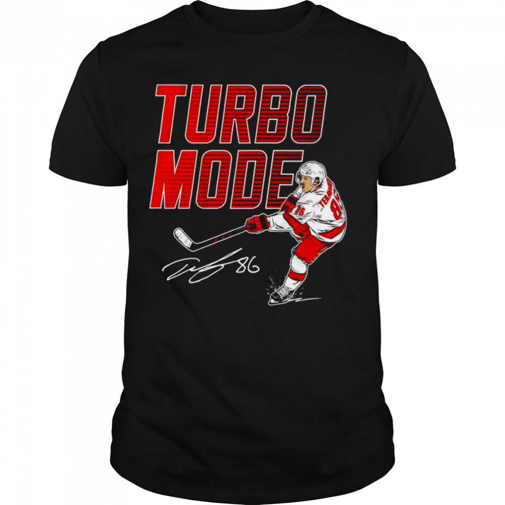 Teuvo Teräväinen Turbo Mode signature shirt