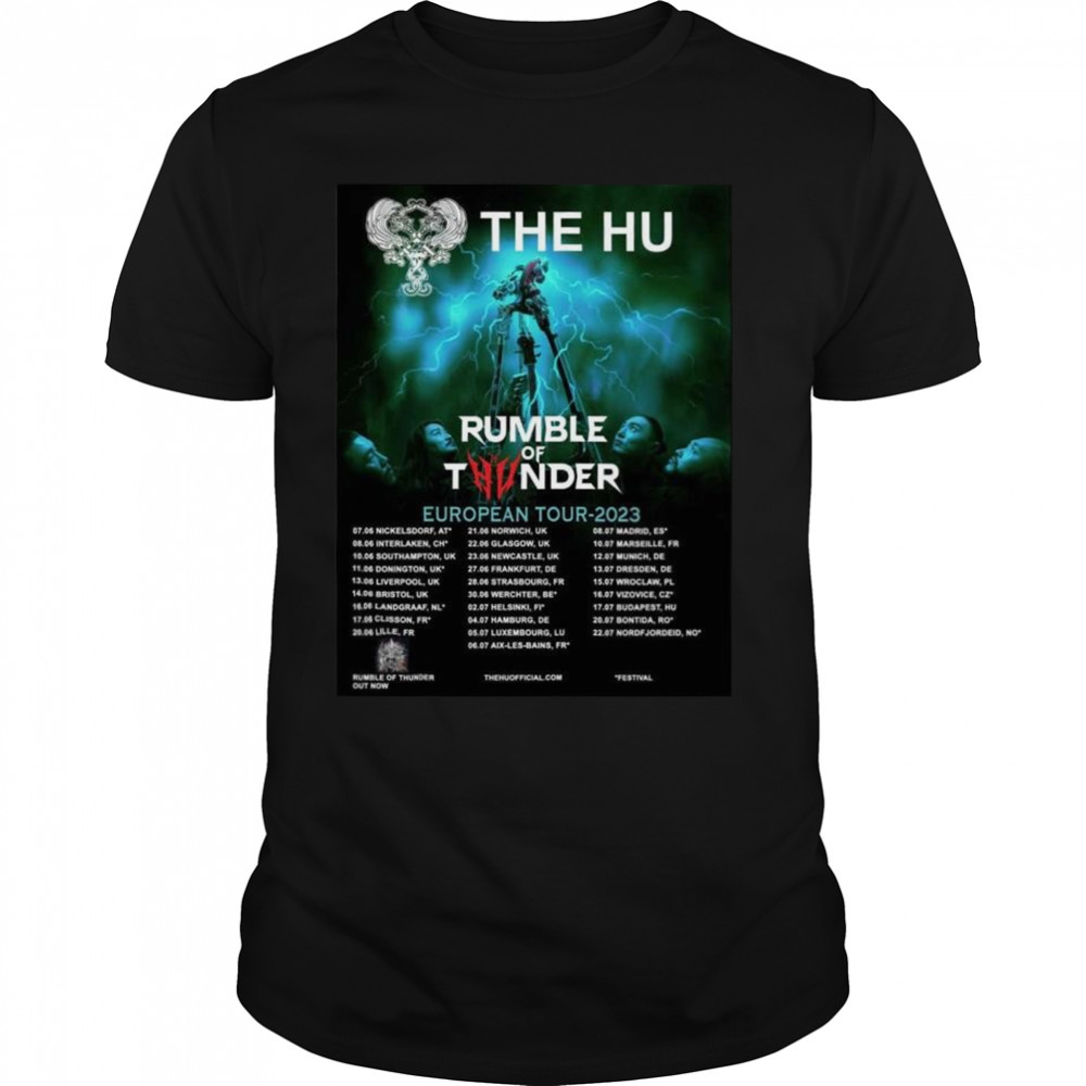 The Hu Announce European Summer Tour Dates 2023 Shirt
