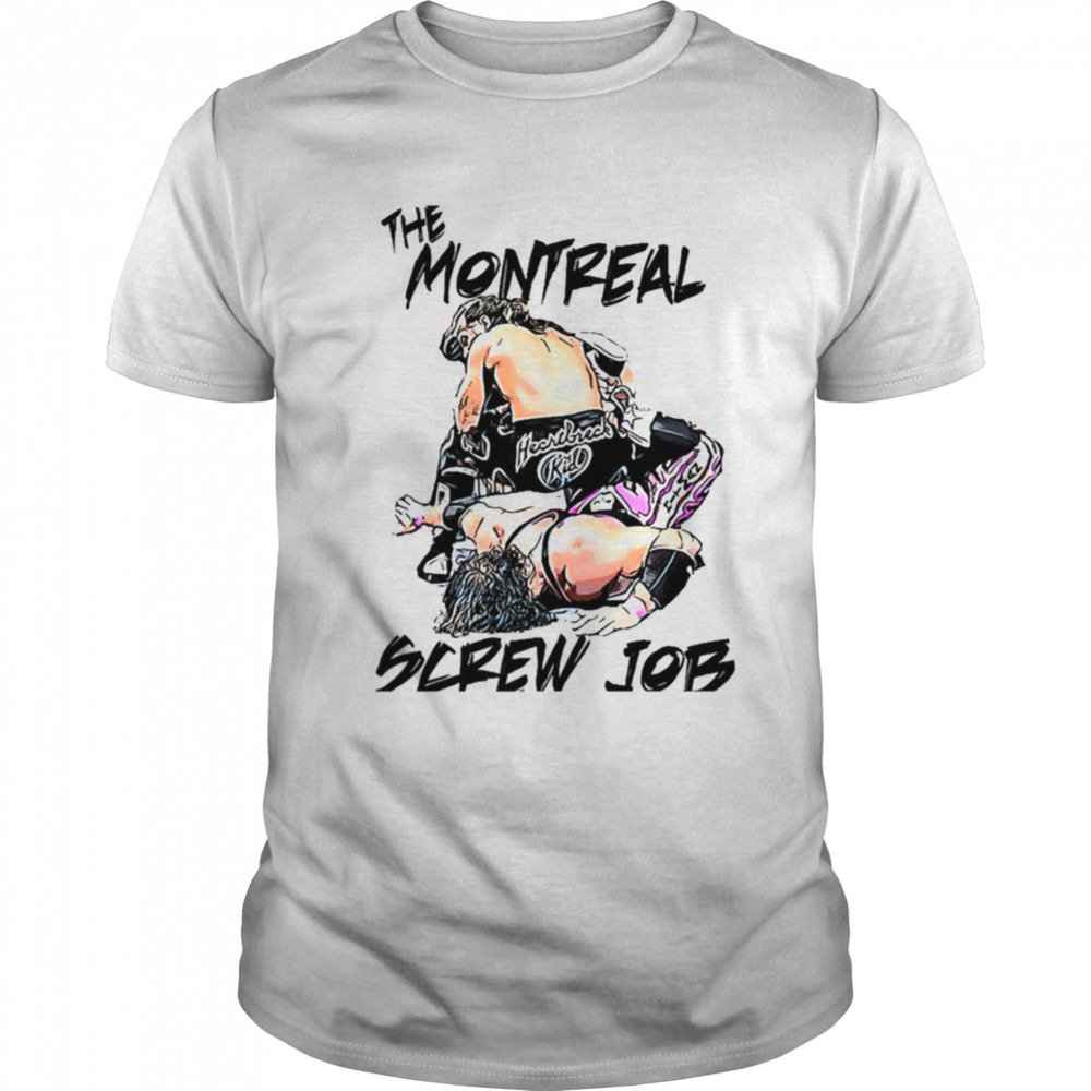 The Montreal Screw Job Shawn Michaels shirt
