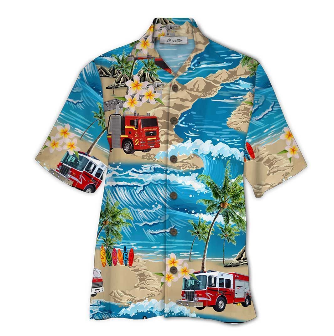 Truck Colorful Unique Design Unisex Hawaiian Shirt For Men And Women Dhc17062244