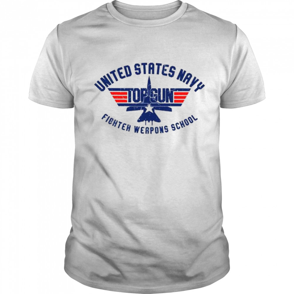 United states navy fighter weapons school top gun shirt