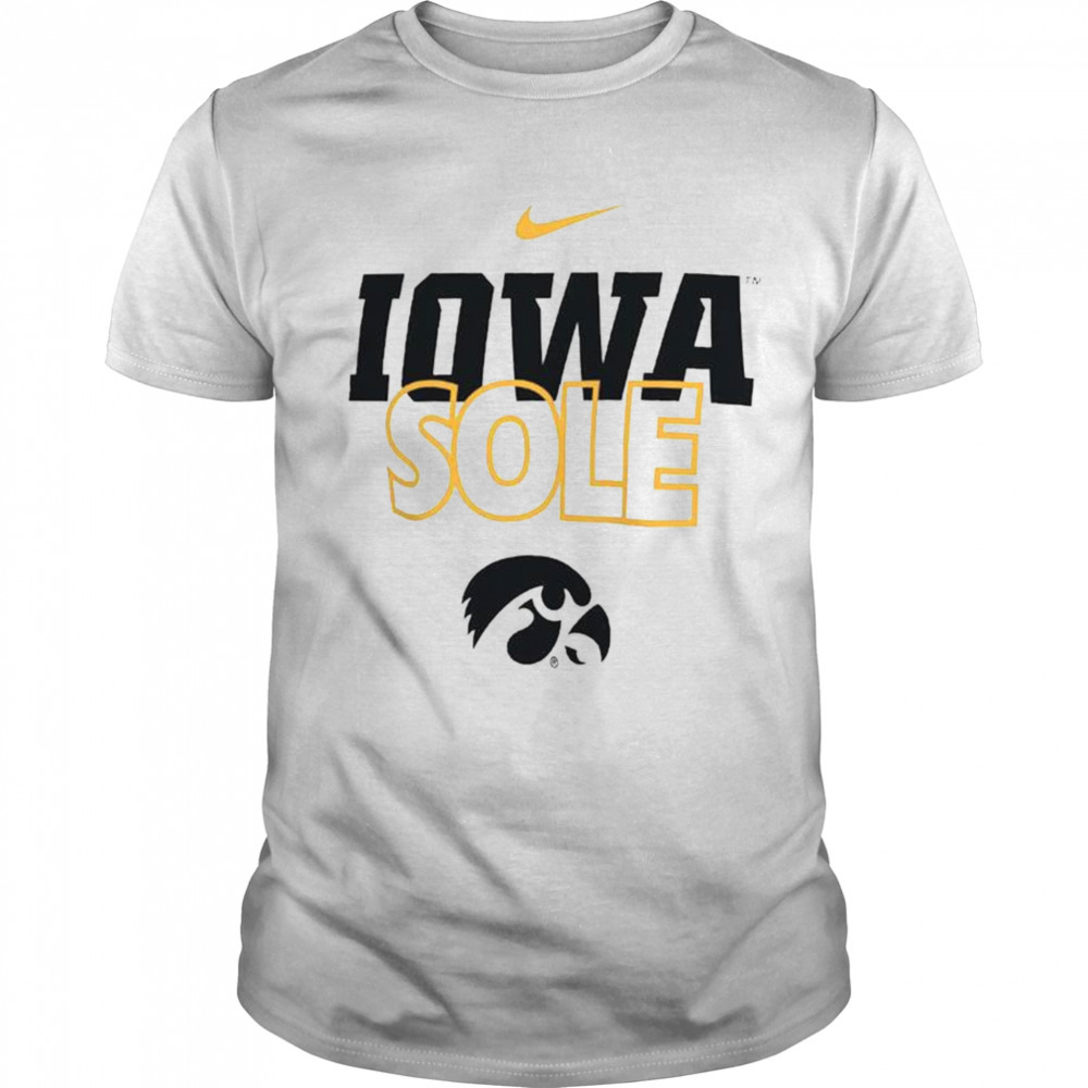 University of Iowa Basketball Nike Iowa Sole shirt