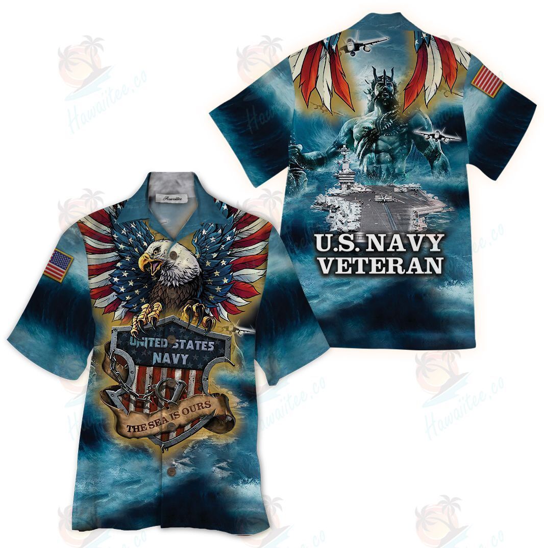 Us Navy Veteran Colorful High Quality Unisex Hawaiian Shirt For Men And Women Dhc17062269