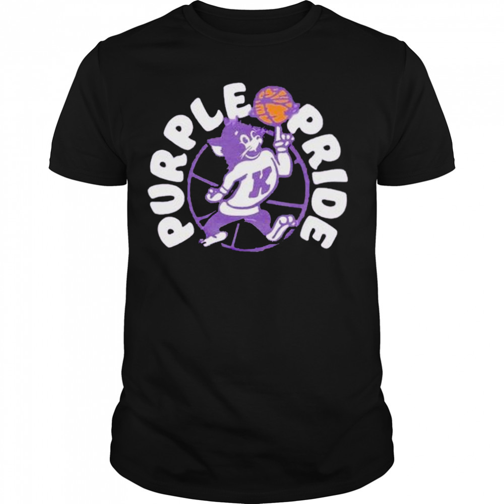 kansas State Wildcats basketball purple pride shirt